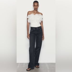 NWT Ruffled bodysuit